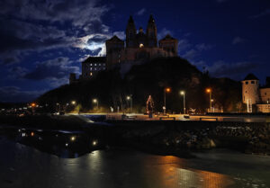Kloster Melk und Vollmond