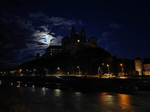 Kloster Melk und Vollmond