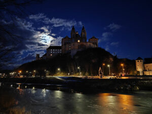 Kloster Melk und Vollmond