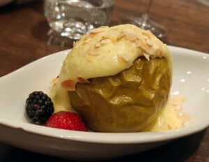 Poached Apple