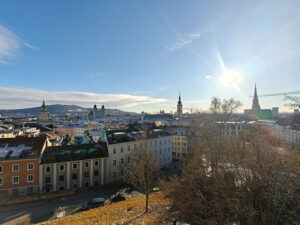 Aussicht über Linz