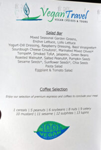 Mittagessen Tag 7 Compass Rose
