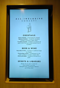 All Inklusive Getränke