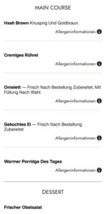 Aune Frühstück