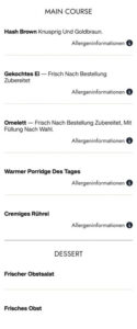Aune Frühstück