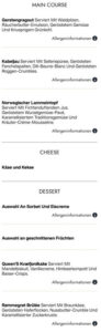 Aune Abendessen