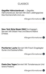 Aune Abendessen