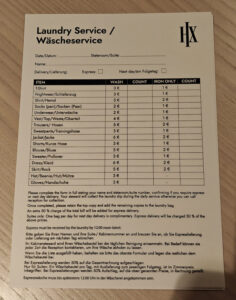 Wäschereiservice
