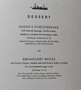 130 Jahre Menü