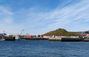 Ankunft auf Helgoland