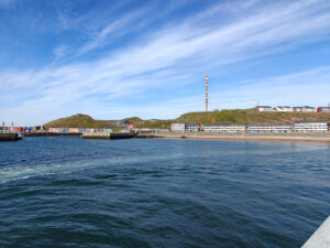 Ankunft auf Helgoland