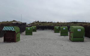 Strandkörbe am Nordstrand