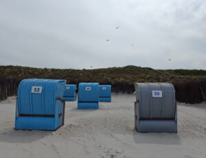 Strandkörbe am Nordstrand
