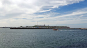 Blick nach Helgoland
