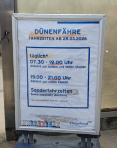 Fährzeiten