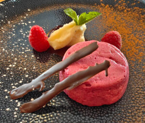Himbeerparfait