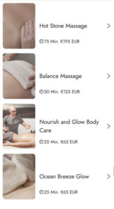 Wellness Preise