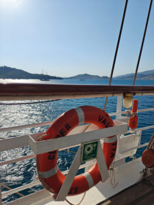 Blick auf Poros