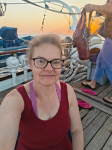 Sonnenaufgangs-Selfie