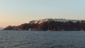 Oia in der Abendsonne