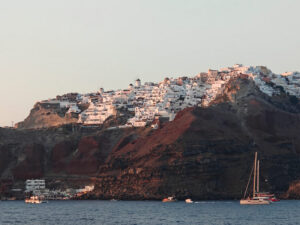 Oia in der Abendsonne