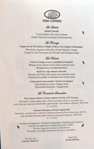 Abendessen Tag 4