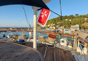 Aft Deck mit Pool