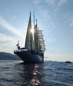 Star Clipper vor Korcula