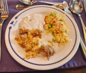 kleine Kostprobe vom griechischen Buffet
