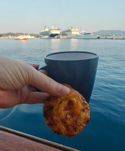 Einfahrt nach Corfu