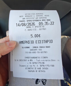 Tagesticket für 5 Euro