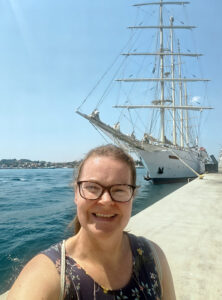 Selfie mit der Star Clipper