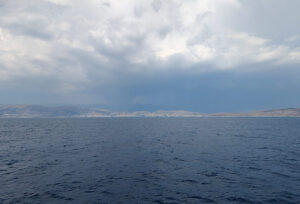 Saranda im Gewitter
