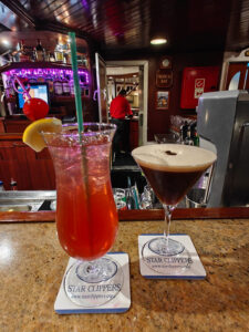 Singapore Sling und Espresso Martini