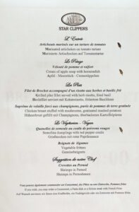 Abendessen Tag 8