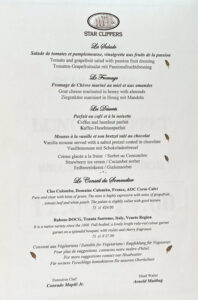 Abendessen Tag 8