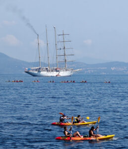 Star Clipper vor Dubrovnik