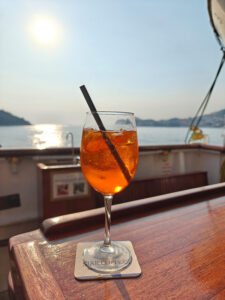 Apérol Spritz zum Sonnenuntergang