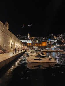 Dubrovnik bei Nacht