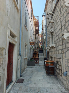 durch die Gassen von Korcula