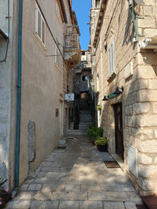 durch die Gassen von Korcula