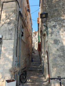 durch die Gassen von Korcula