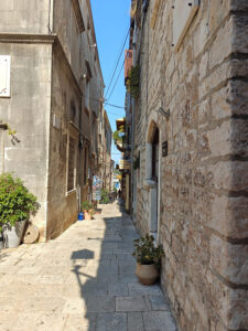 durch die Gassen von Korcula