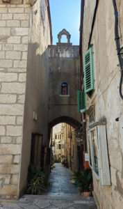 durch die Gassen von Korcula