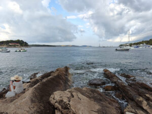 Blick in die Bucht