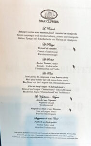 Captain´s Dinner
