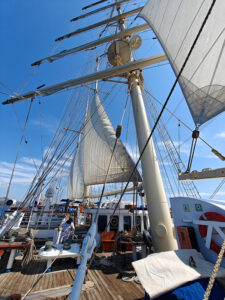 unter Segeln nach Cres