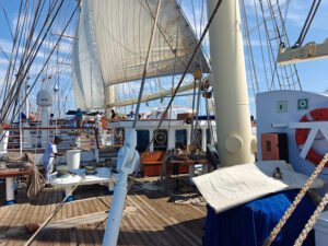 unter Segeln nach Cres