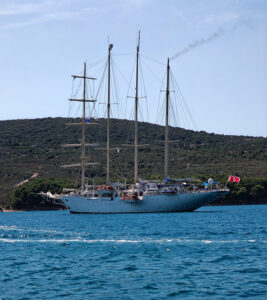 Star Clipper vor Cres