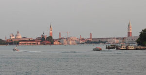 Einfahrt nach Venedig